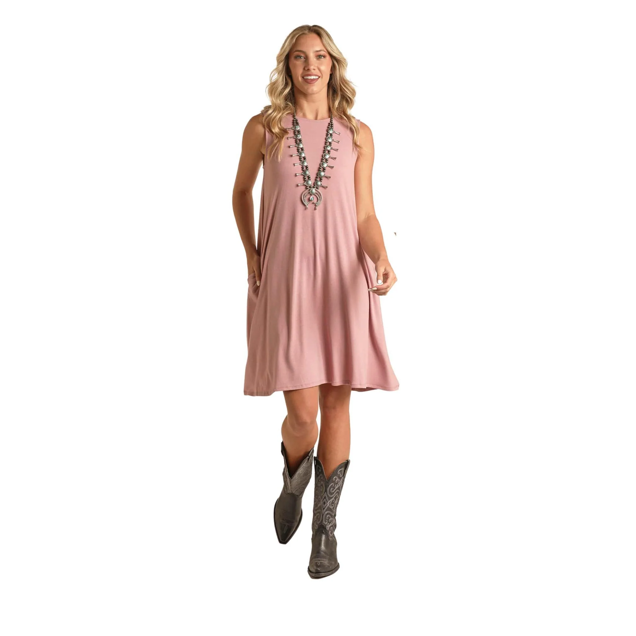 Panhandle Women’s Dress Knit Swing Tank - Clearance - Image 2