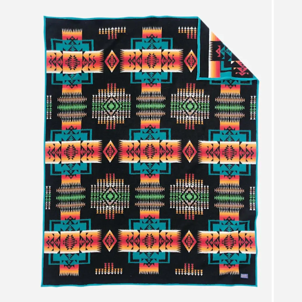 Pendleton Blanket Chief Joseph Jacquard Robe ZD411-51105