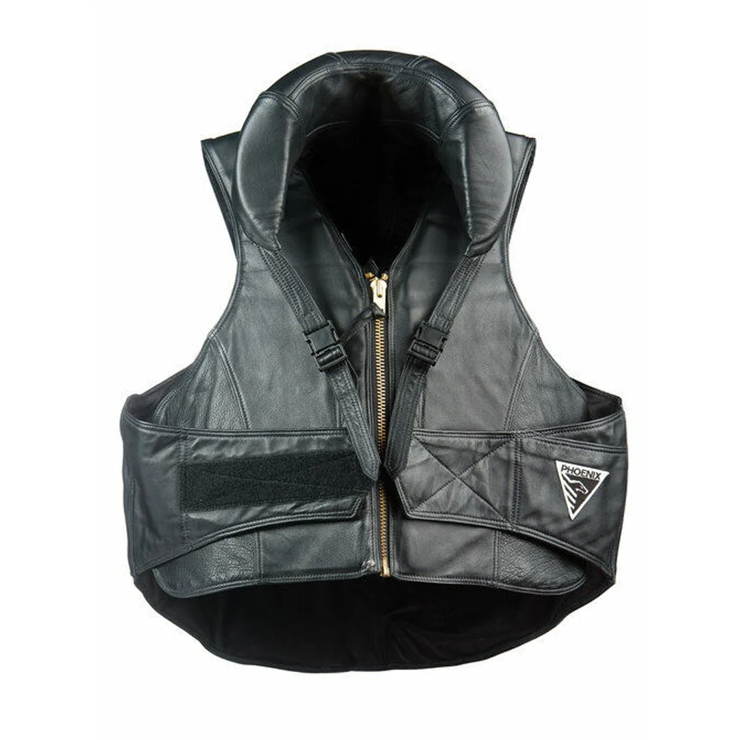 Phoenix Rodeo Finalist Vest Black Leather - Image 5