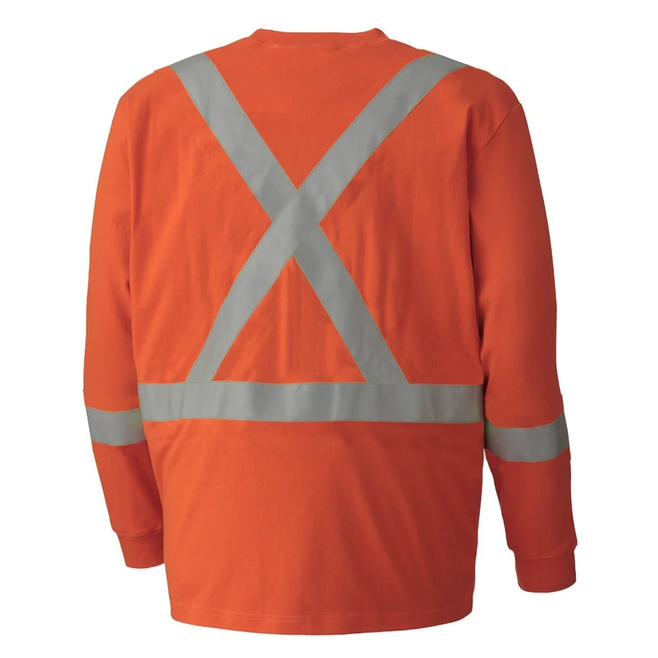 Pioneer 339SFA Flame Resistant/ARC Rated Long Sleeve Safety Shirt- Orange - Image 2