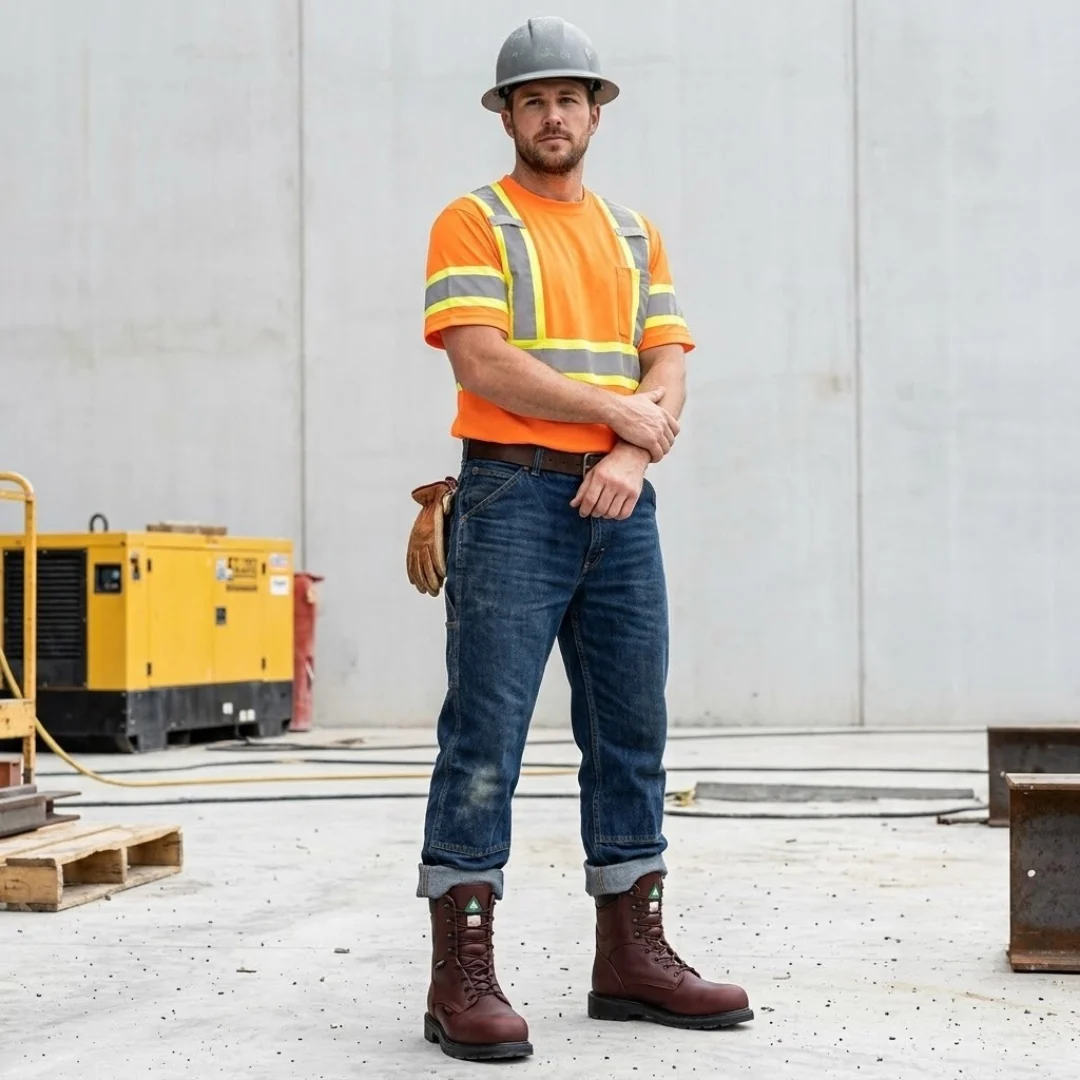 Red Wing 8" Work Boot Men's - Image 5