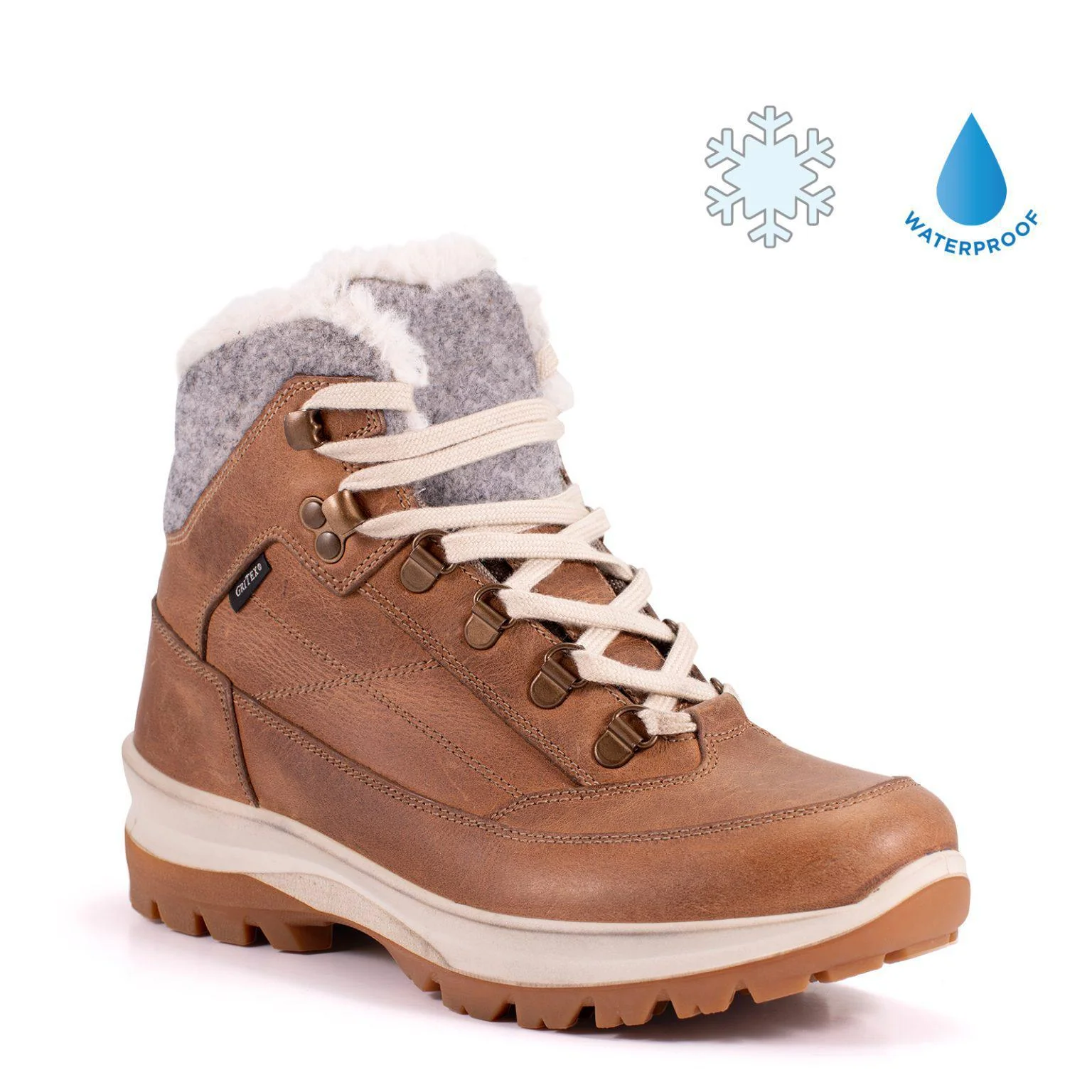 Redland Women's Winter Boot Banff Brown