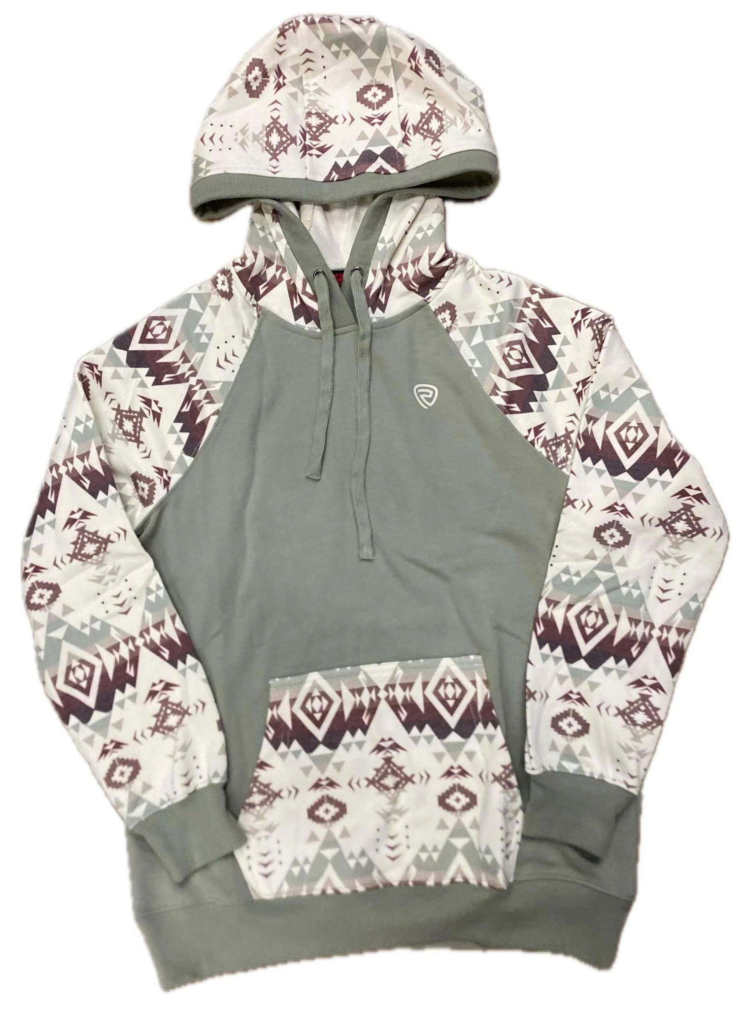 Rock & Roll Women's Contrast Long Sleeve Hoodie - CLEARANCE