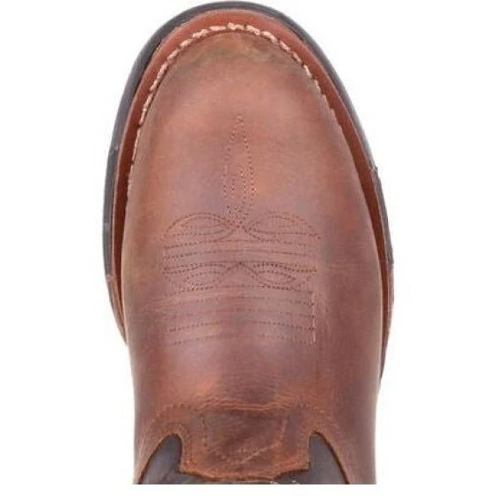 Rocky Men's Boots 11" Western Work Aztec Steel Shank Waterproof - Image 4