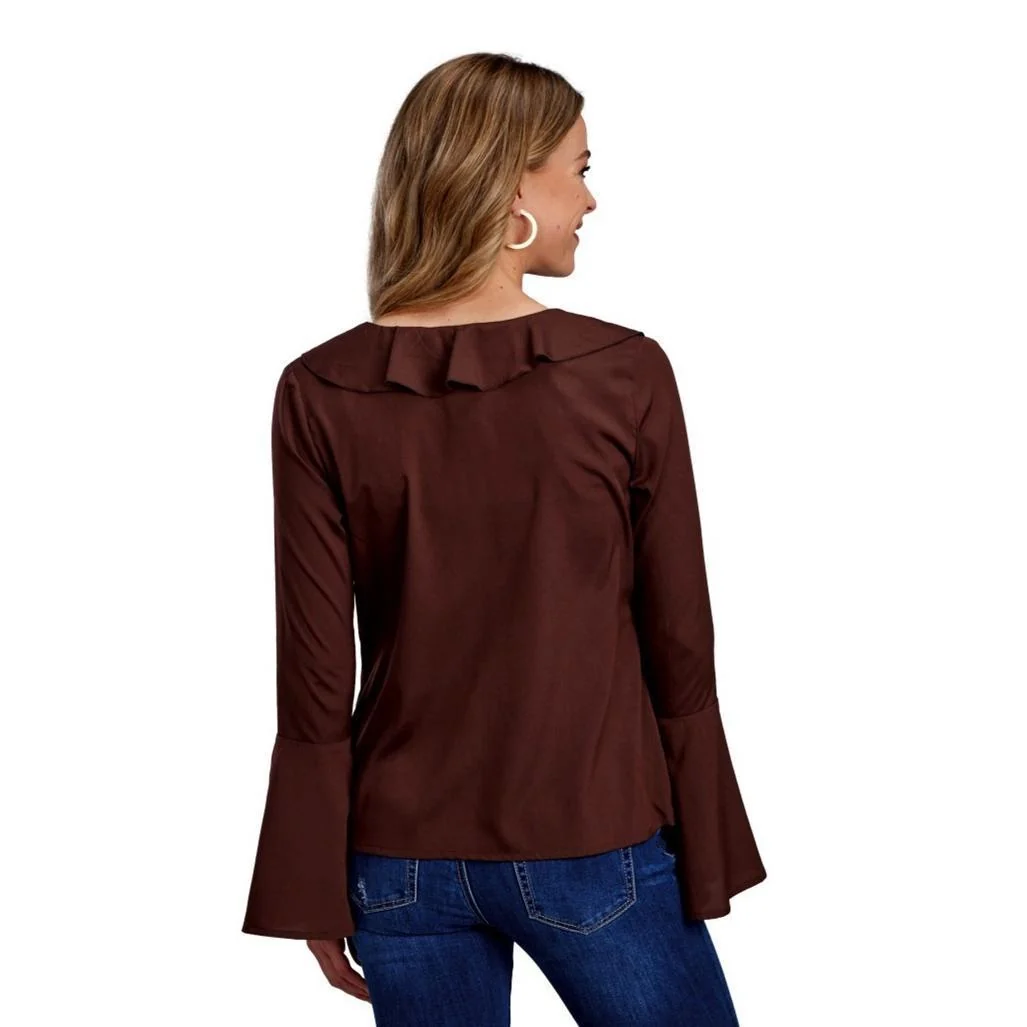 Roper Women's Peasant Blouse-CLEARANCE - Image 2