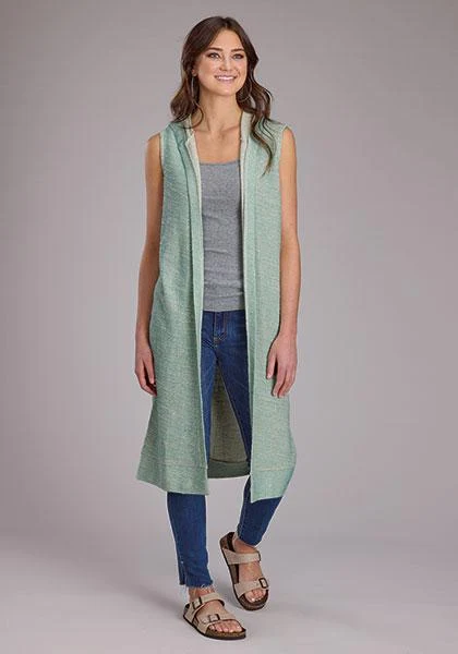 Roper Ladies Sleeveless Sweater Cardigan