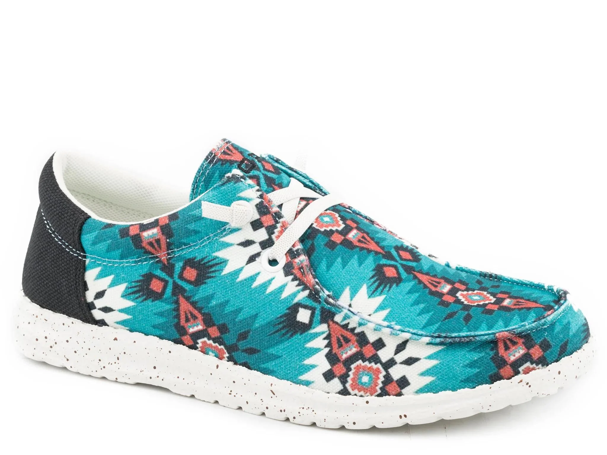 Roper Women's Hang Loose Aztec Fabric Casual Shoe - Image 32