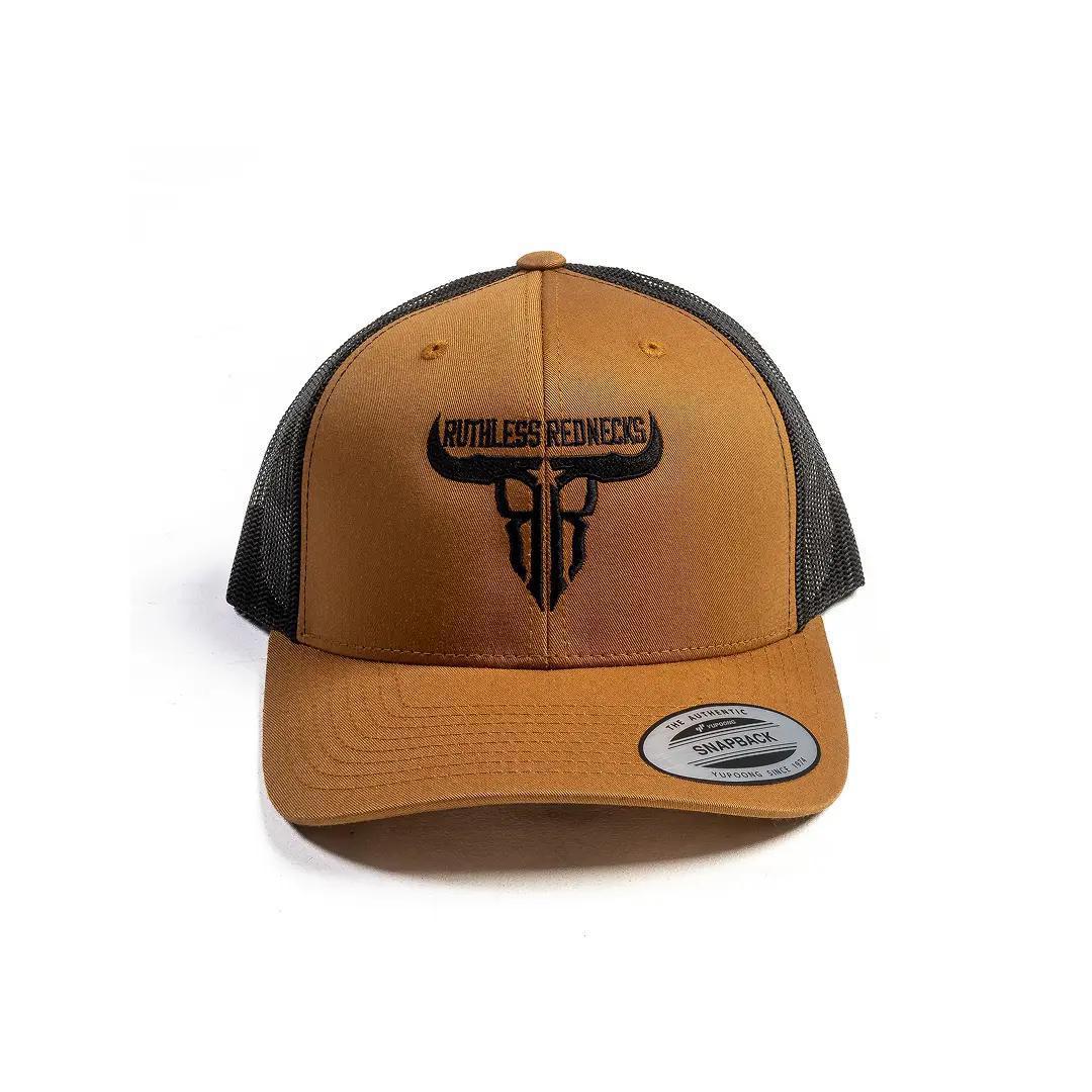 Ruthless Rednecks Raw Talent Curved Brim Caramel Hat - Image 2