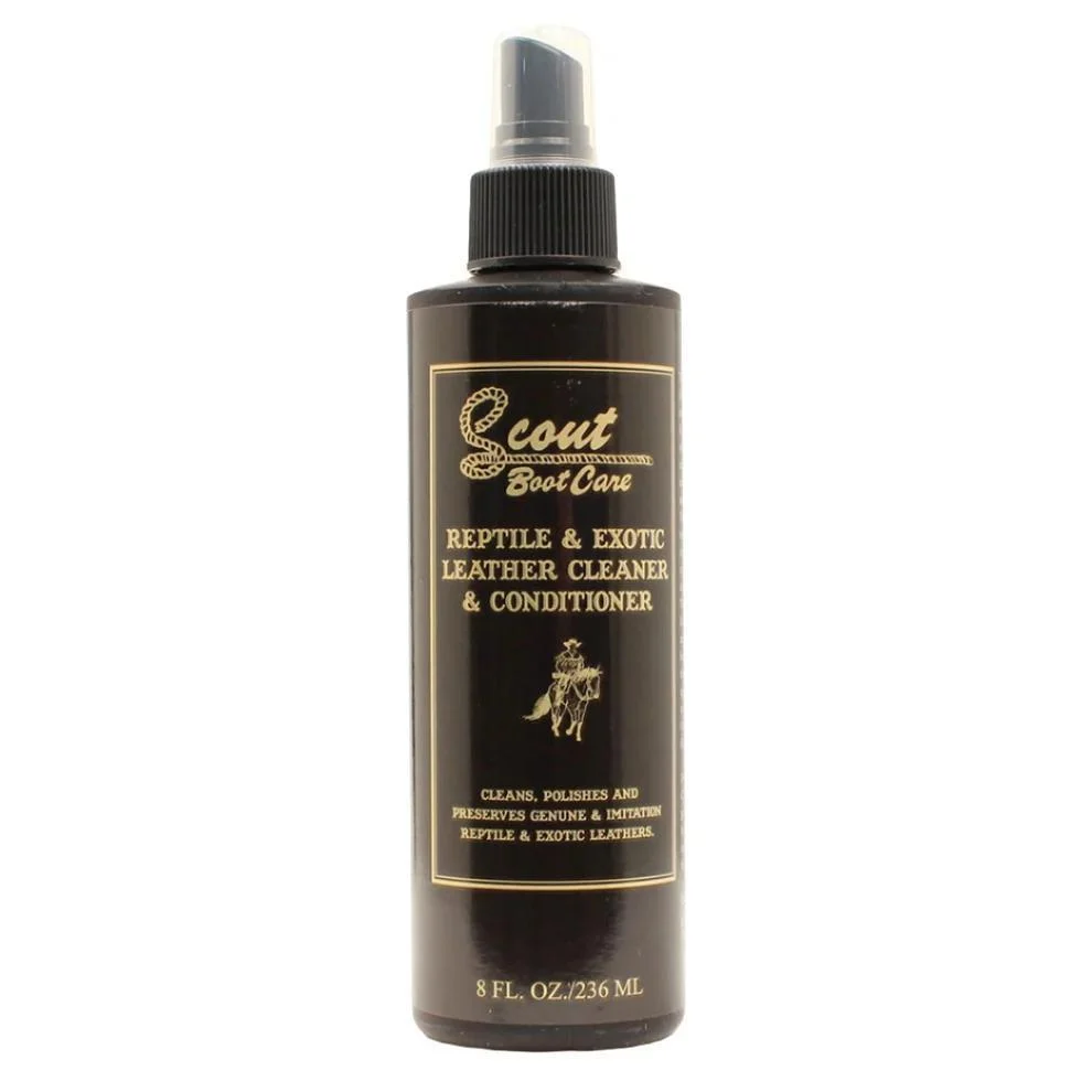 Scout Boot Care Reptile And Exotic Leather Cleaner And Conditioner