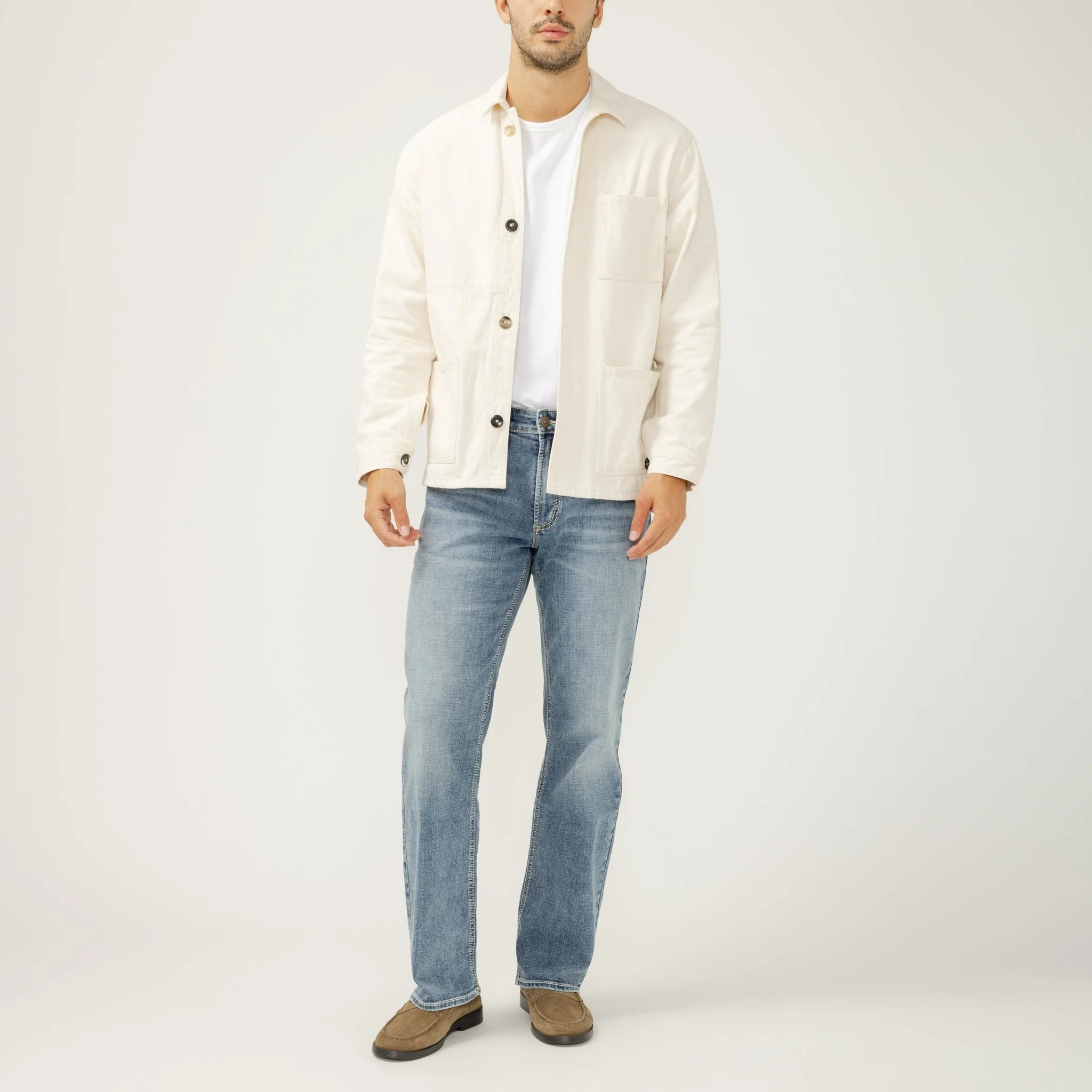 Silver Jeans Co Men's Gordie Loose Fit Straight Leg Jeans - Image 2