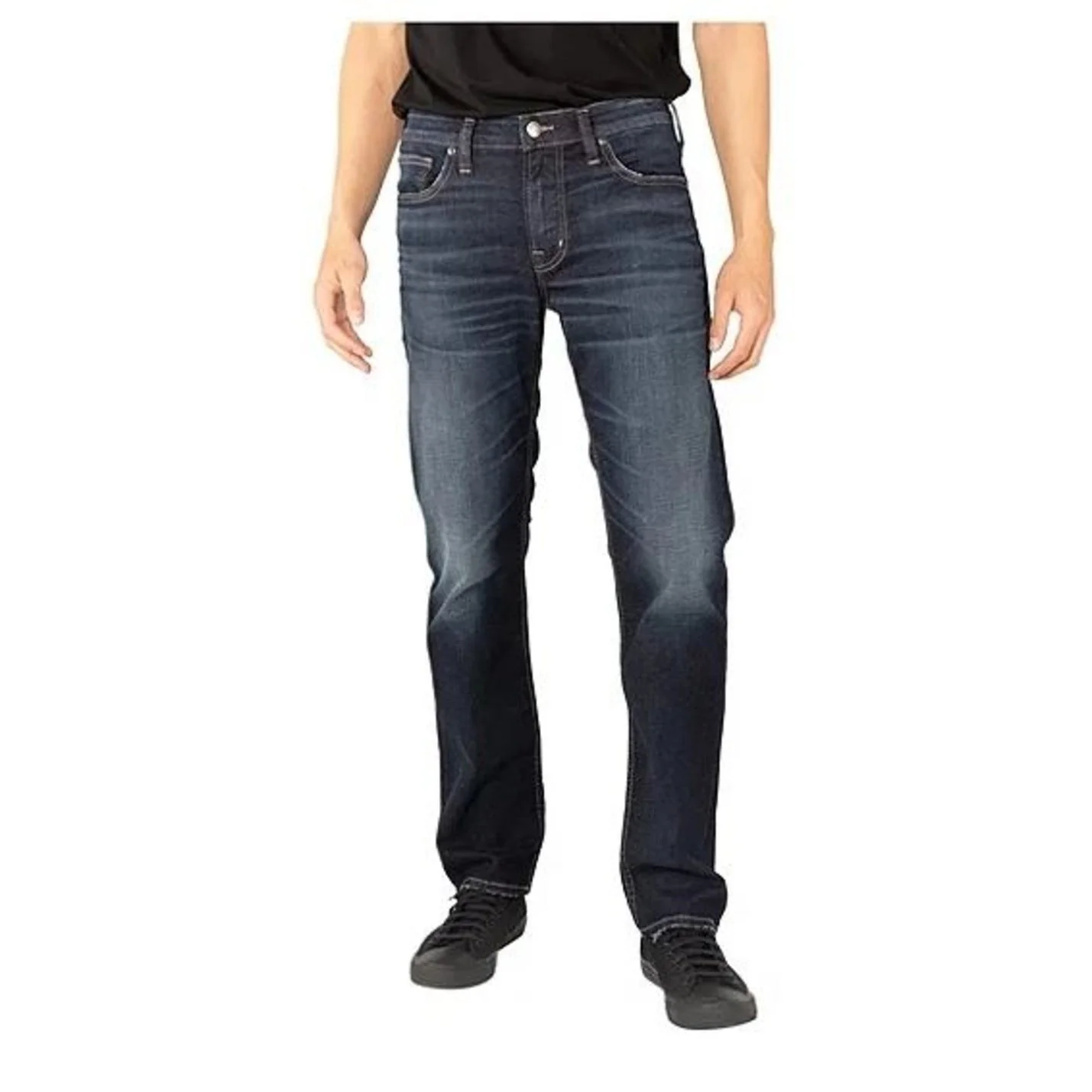 Silver Jeans Men’s Allan Classic Fit Straight Leg