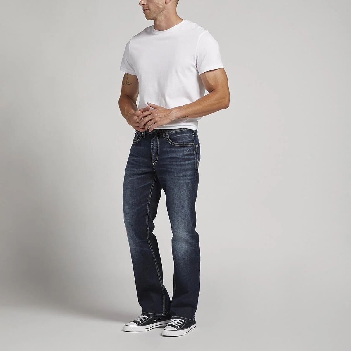 Silver Jeans Men’s Gordie Relaxed Fit Straight Leg - Image 3