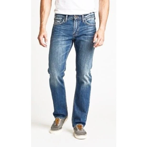 Silver Jeans Men's Allan Low Rise, Classic Fit, Straight Leg -Clearance - Image 3