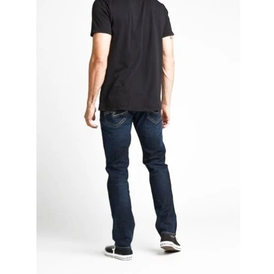 Silver Jeans Men's Eddie Relaxed Fit Tapered Leg