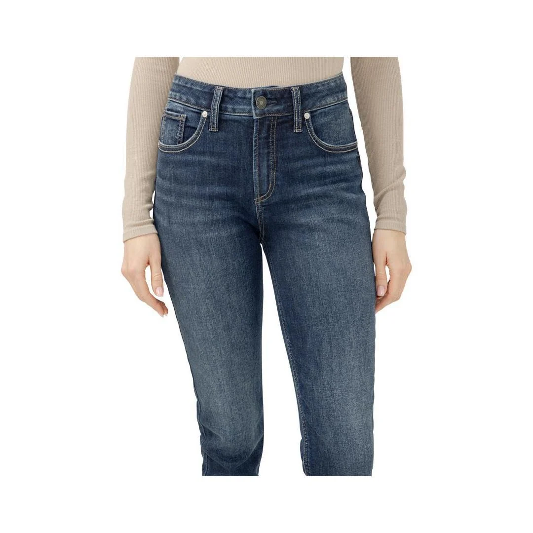 Silver Jeans Women's Avery Straight - Image 4
