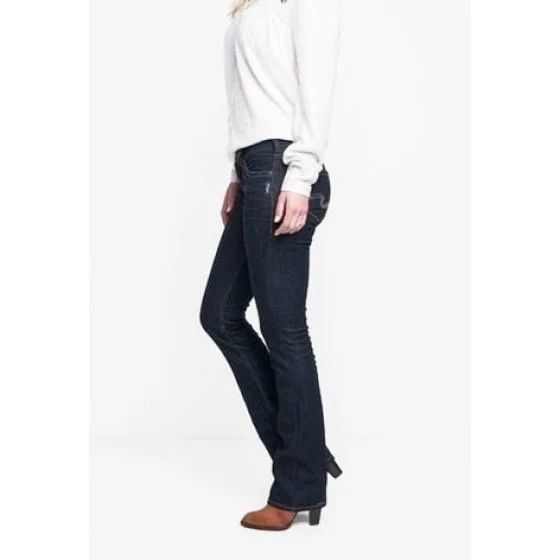 Silver Jeans Women's Suki Mid Rise Slim Fit Boot Cut - Image 3