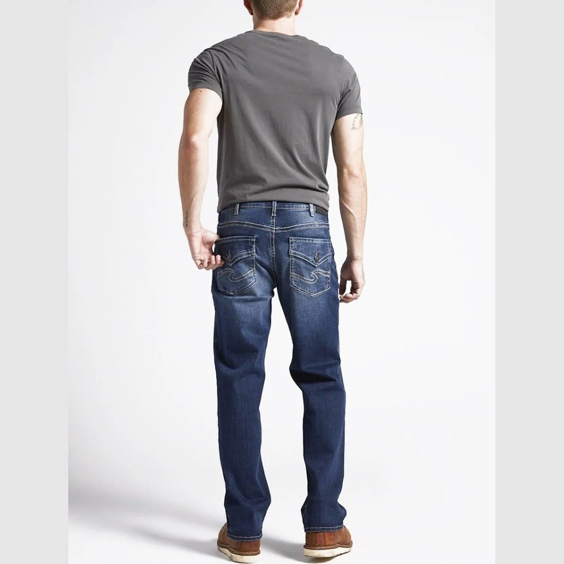 Silver Men’s Jeans Gordie Relaxed Fit Straight Leg
