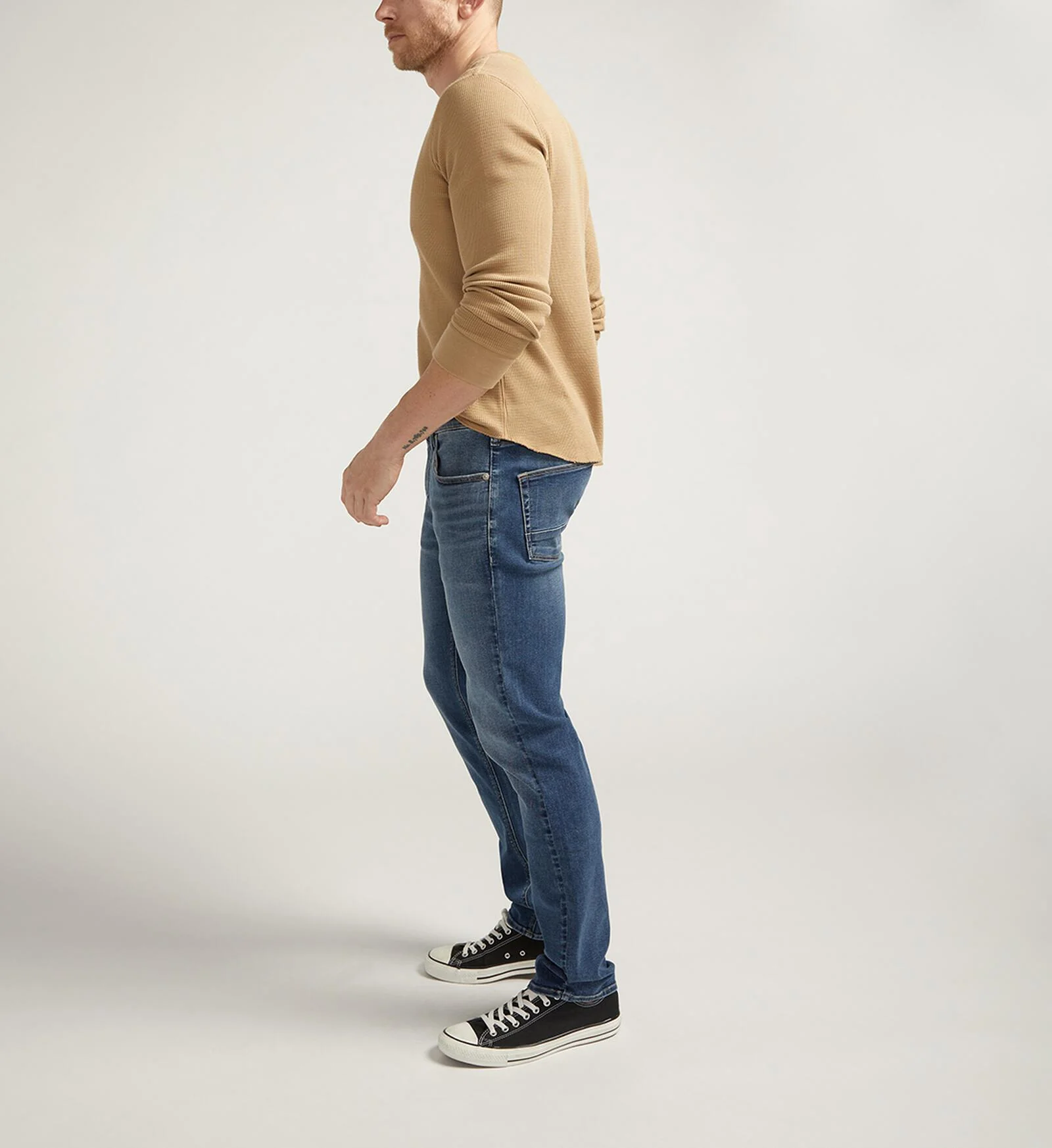 Silver Men's Konrad Slim Fit Jeans - Image 3