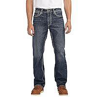 Silver Men's Zac Relaxed Fit Straight Leg - Image 5