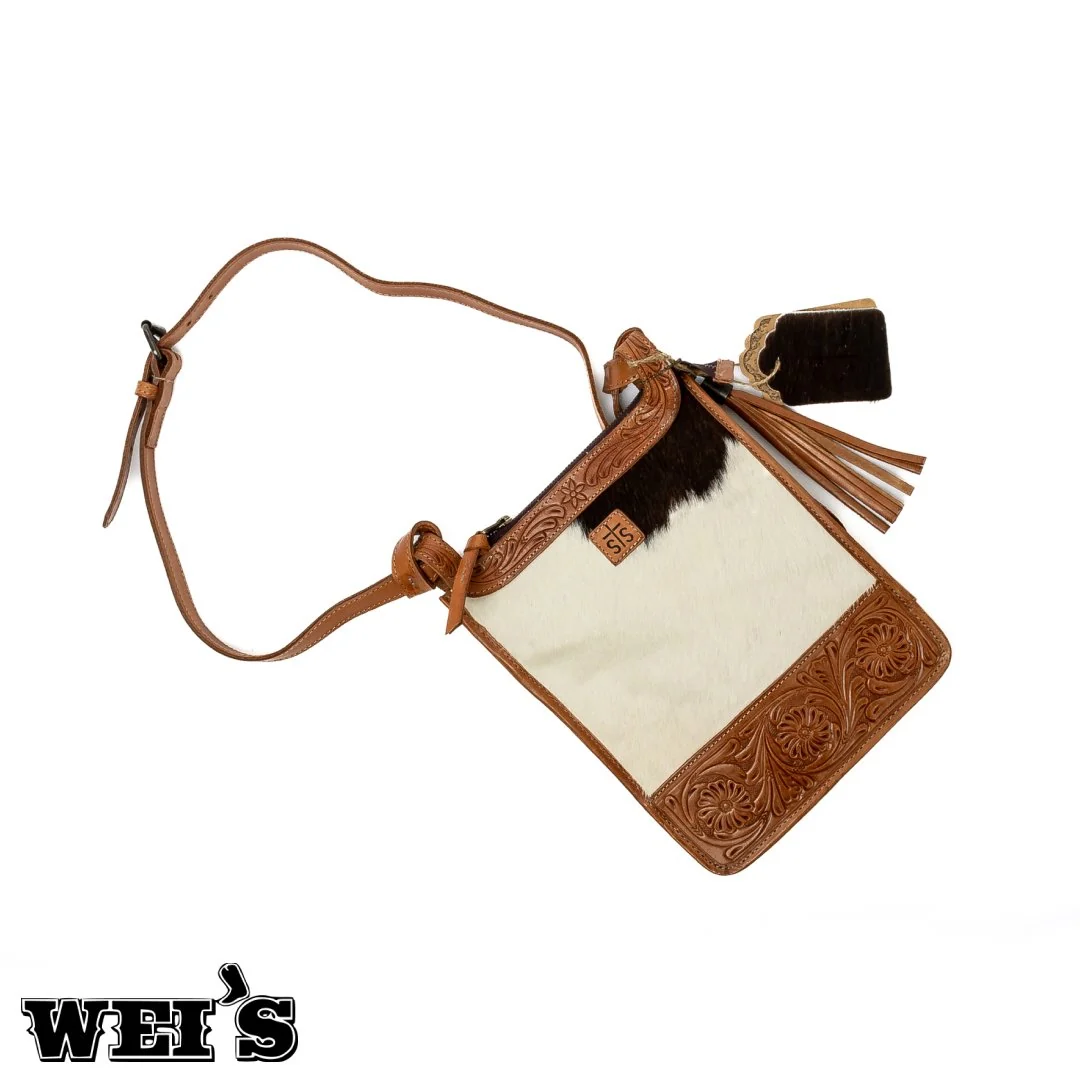 STS Ranchwear Yipee Kiyay Leather Crossbody - Image 3