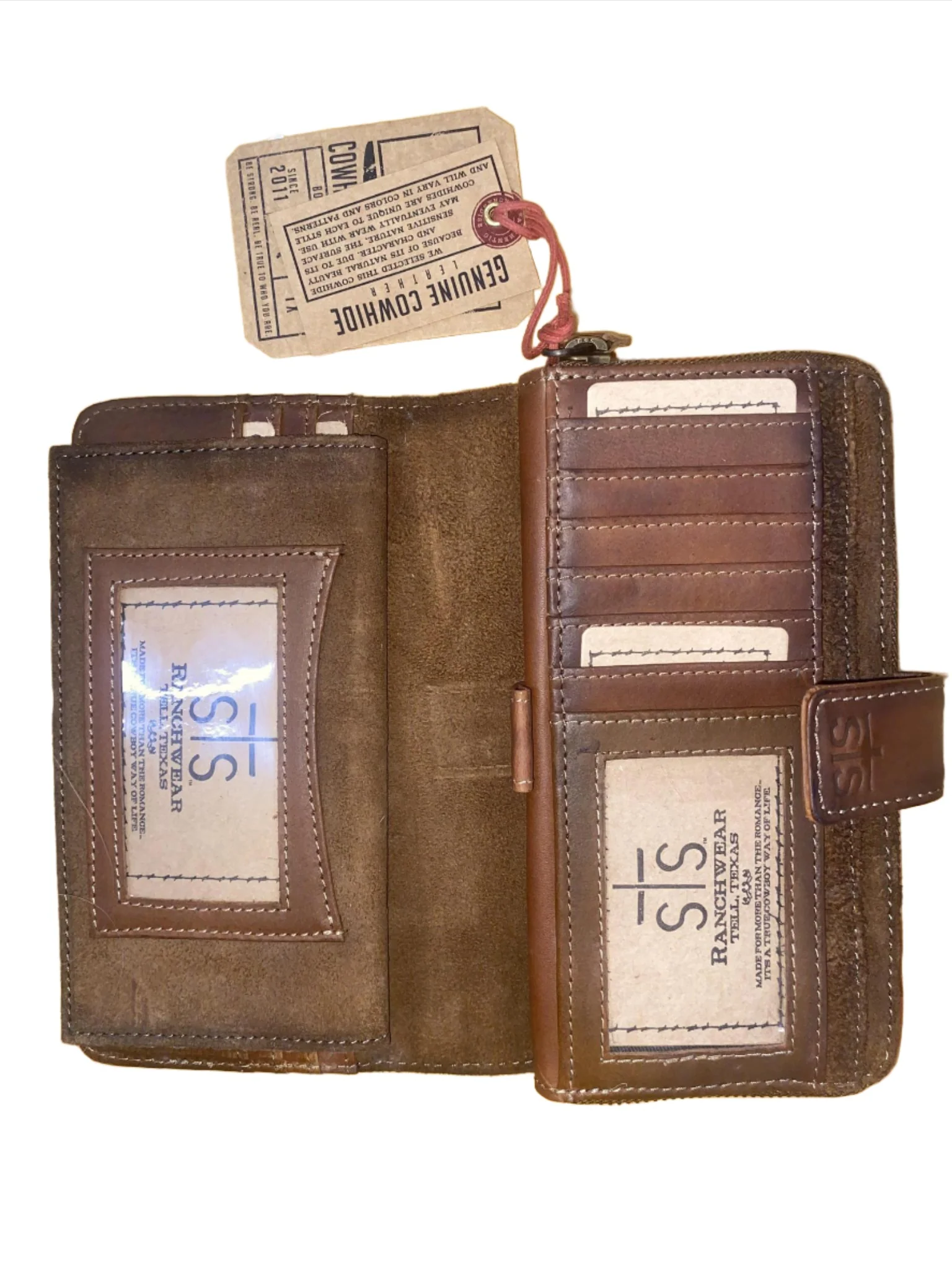 STS Ranchwear Cowhide Chelsea Wallet - Image 3