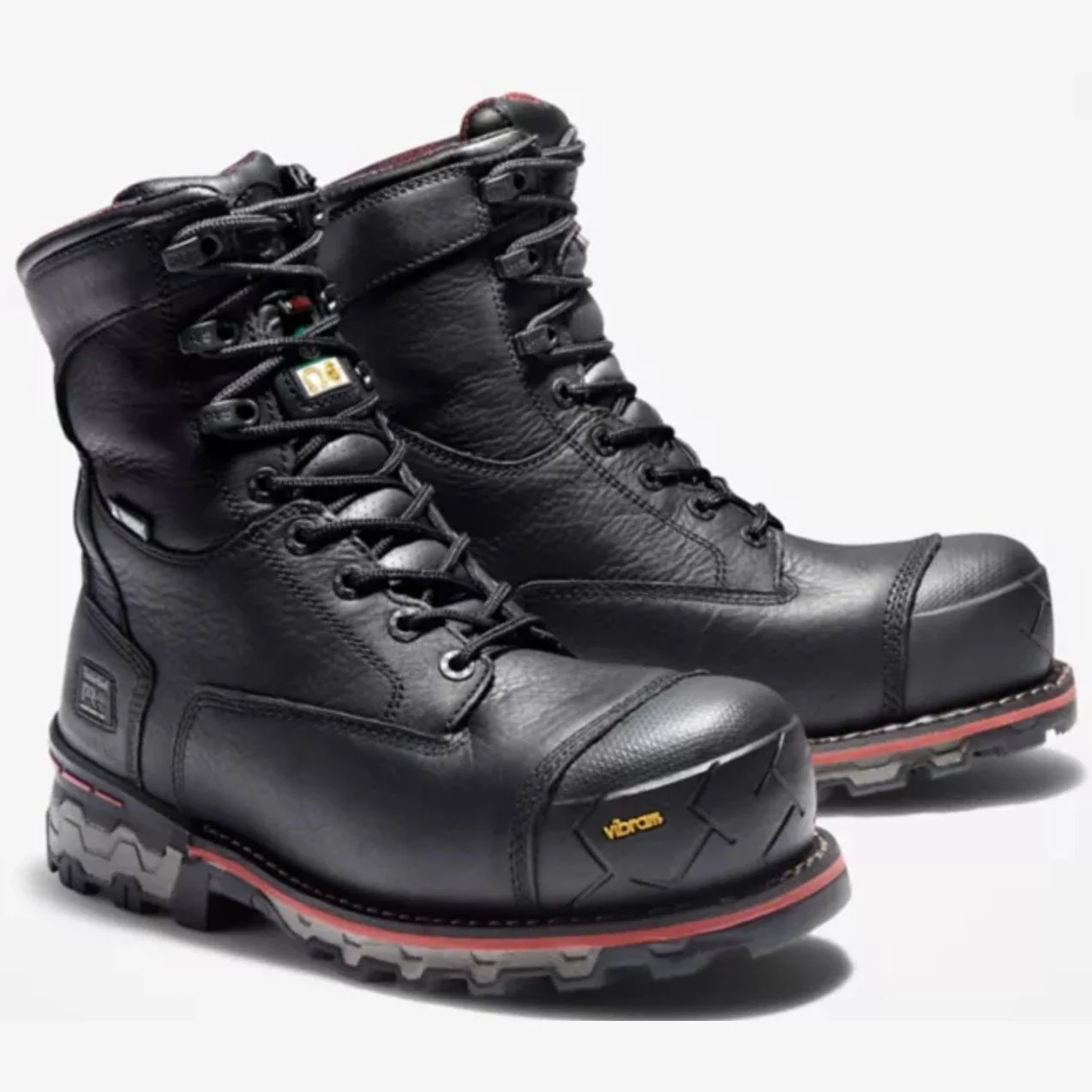 Timberland Pro Men’s Work Boots Boondock 8” 1000g Vibram Sole - Image 4