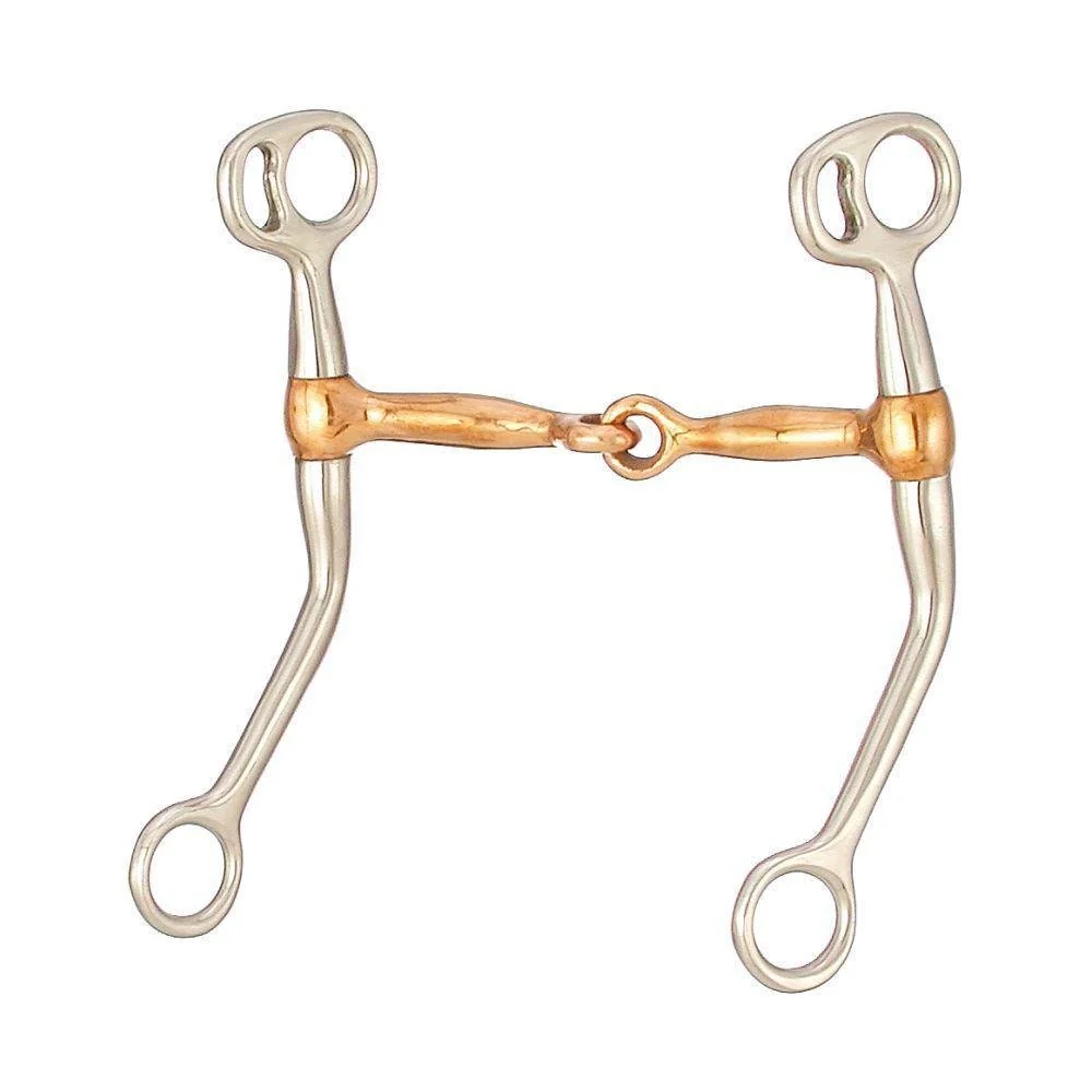 Tough1 Training Snaffle with Copper Mouth