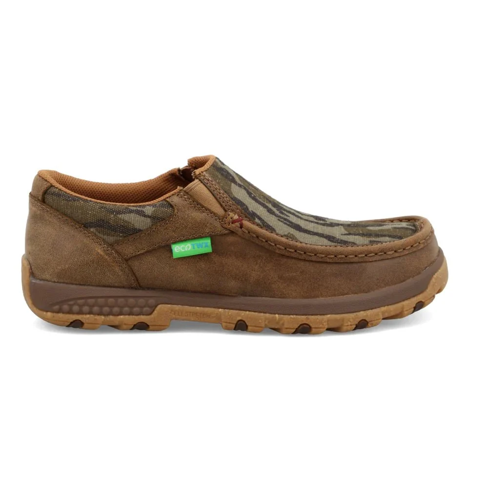 Twisted X Men’s Shoes Casual Slip On Mossy Oak Driving Moc - Image 3