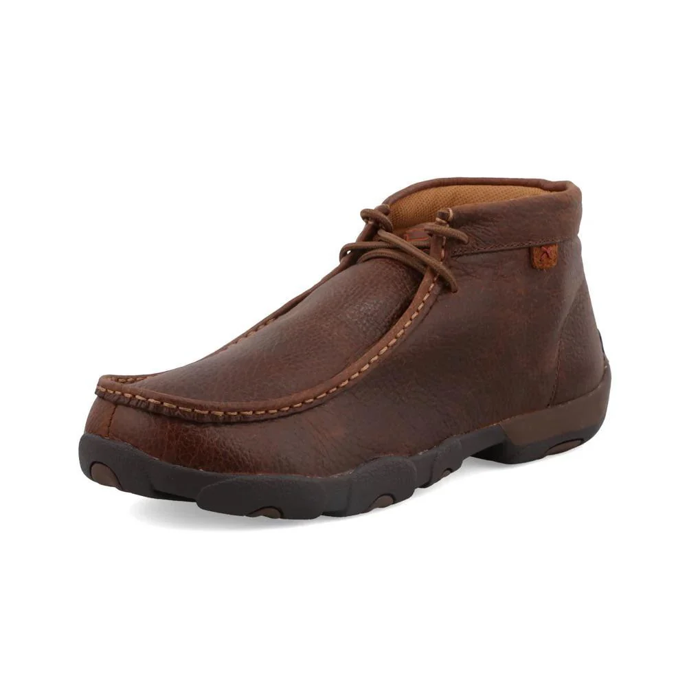 Twisted X Men's Chukka Driving Moc In Copper - CLEARANCE