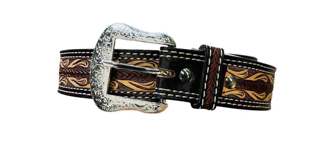 Twisted X Western Tooled Belt - Image 3