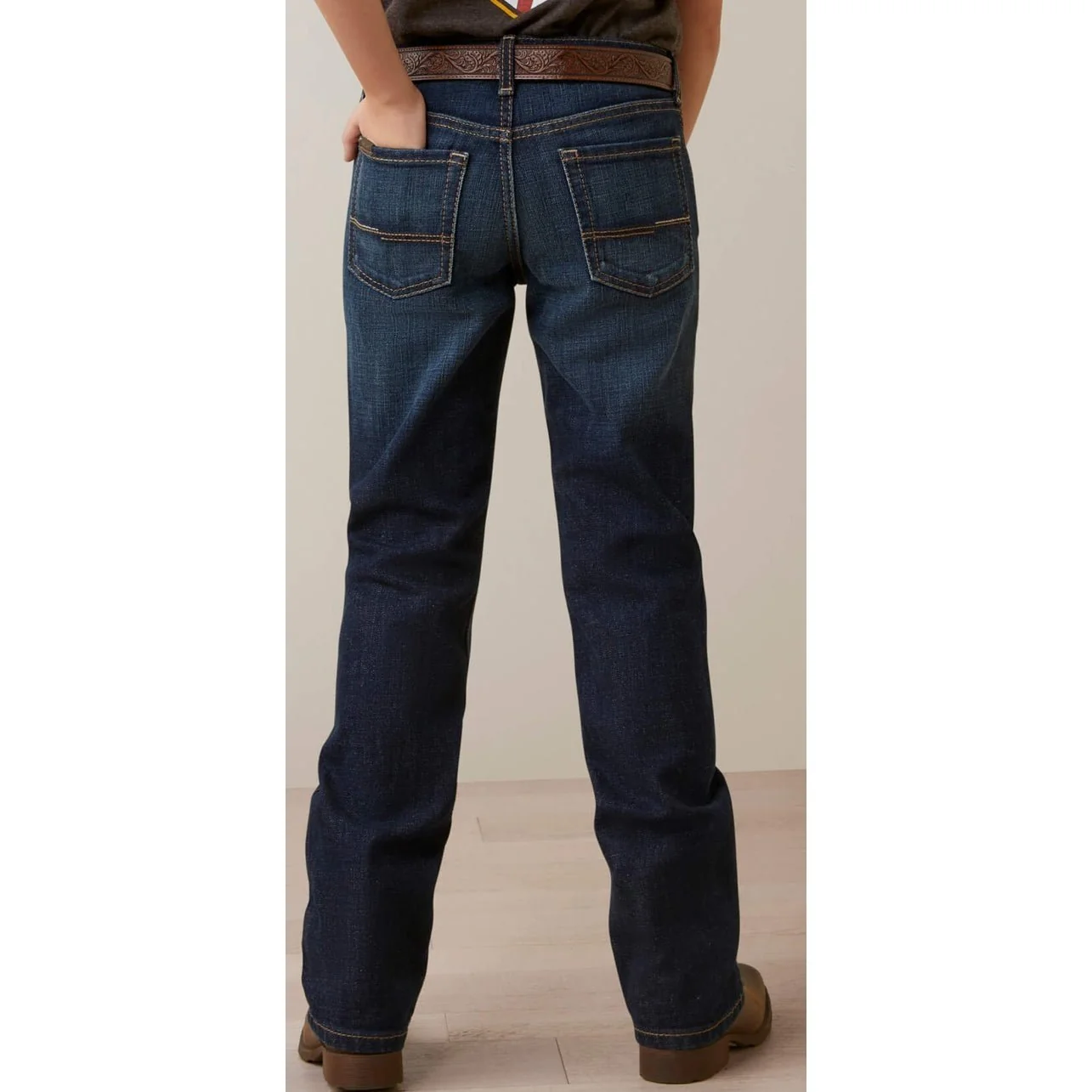 Ariat Boy’s B5 SlimFit Adjustable Waist Band - Image 4