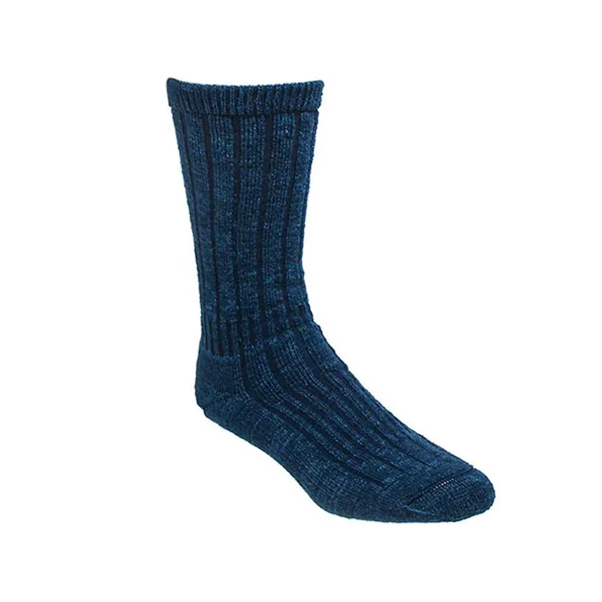 Wigwam Unisex Blue Merino Wool Silk Hiking Socks Navy and Black