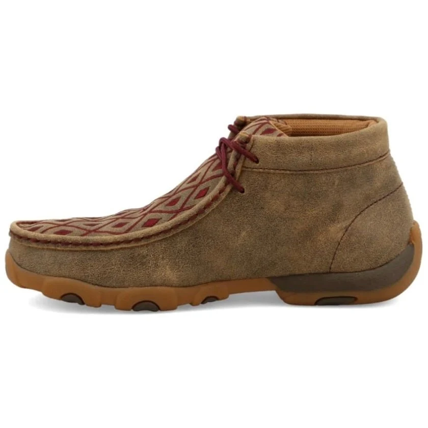 Twisted X Women’s Casual Shoes Driving Moc Bomber/Mahogany-CLEARANCE - Image 2
