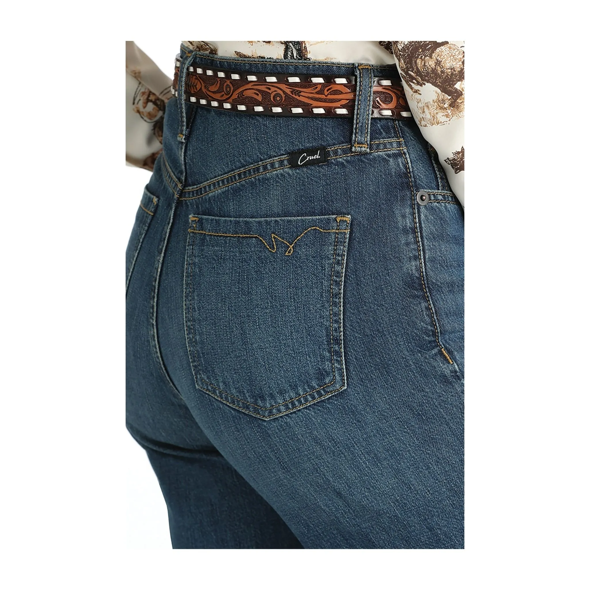 Cruel Girl Women's Casey Medium Stone Cruel Denim Jeans - Image 3