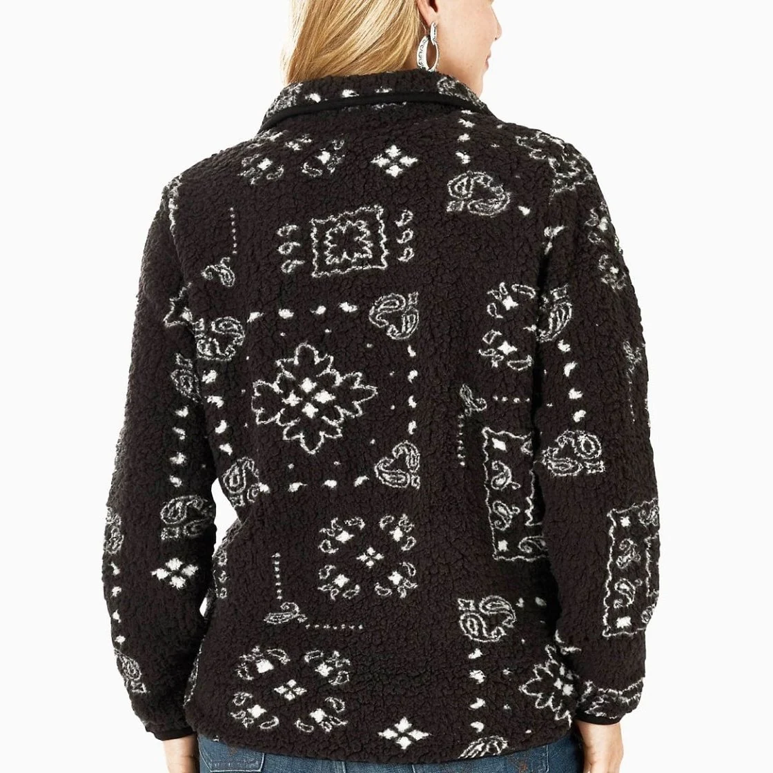 Wrangler Women's Pullover Retro Southwestern Print - Image 2