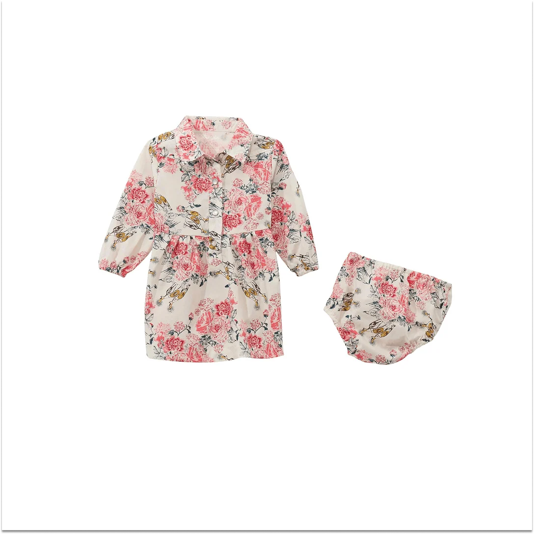 Wrangler Baby Girl Woven Dress White - Image 2