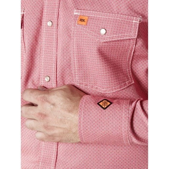 Wrangler Men's Work Shirt Flame Resistant CAT2 FR169 - Image 3