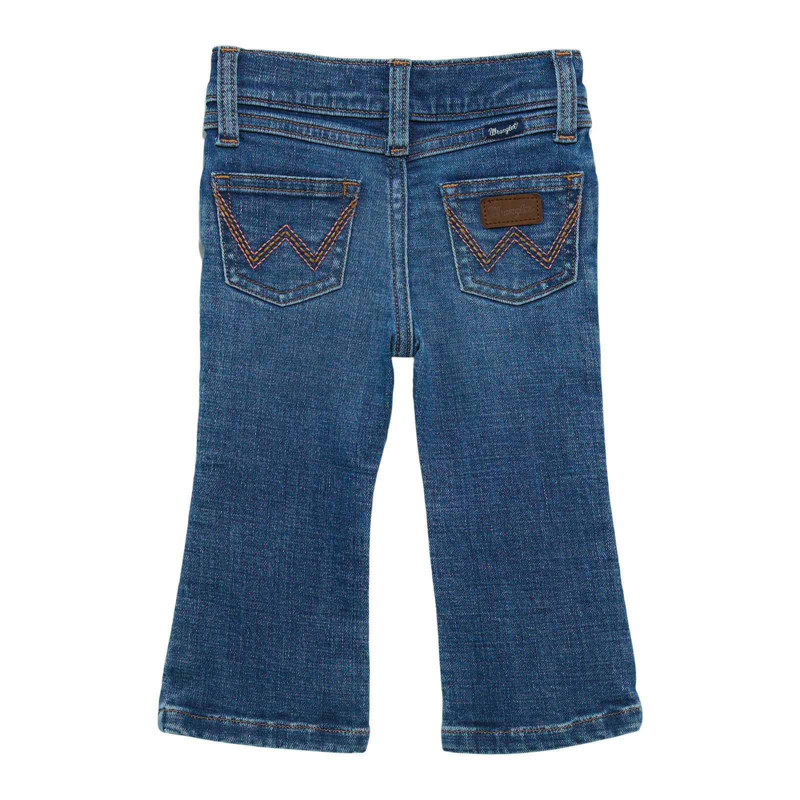 Wrangler Girl's Baby/ Toddler Bootcut Jean - Image 2