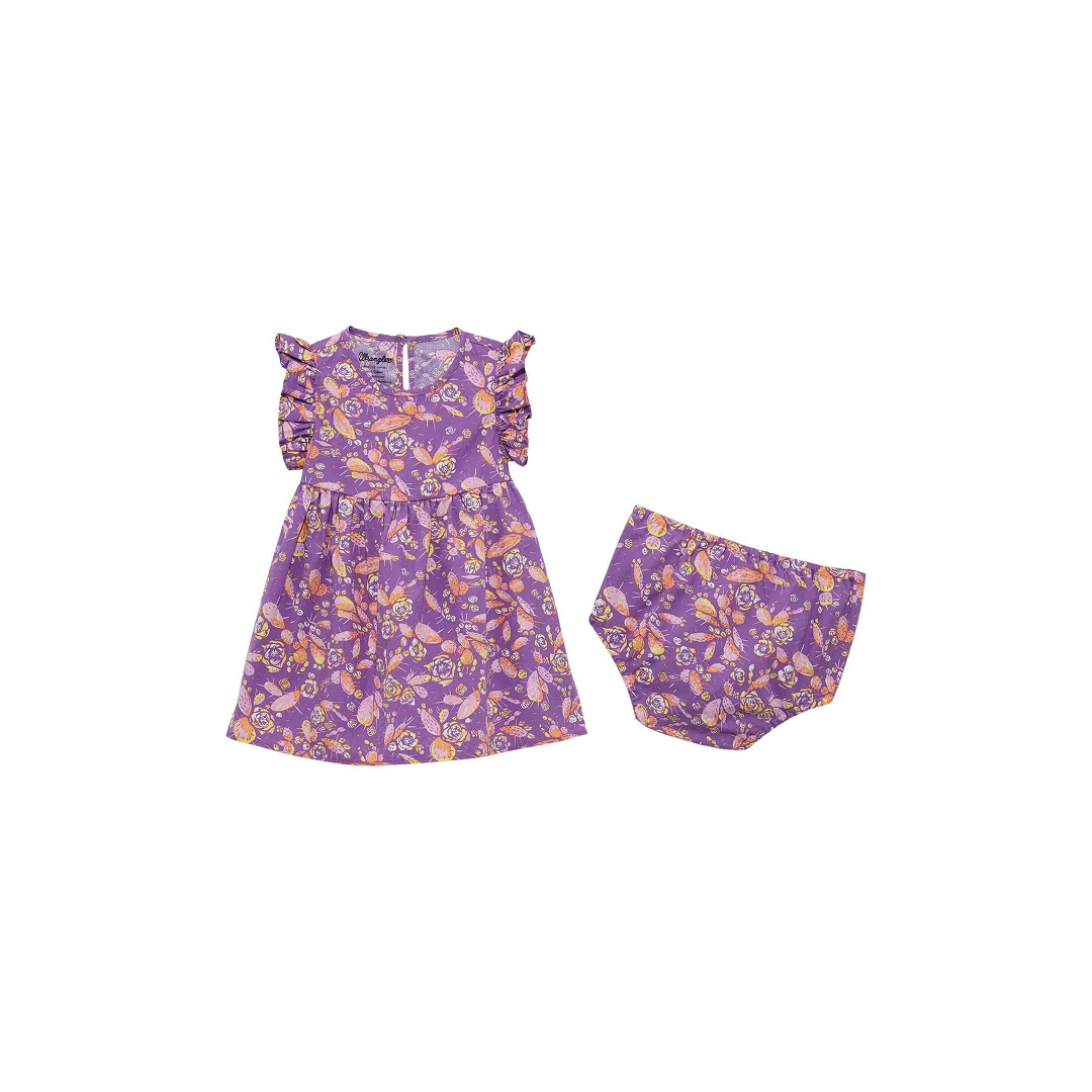 Wrangler Girl's Dress in Purple