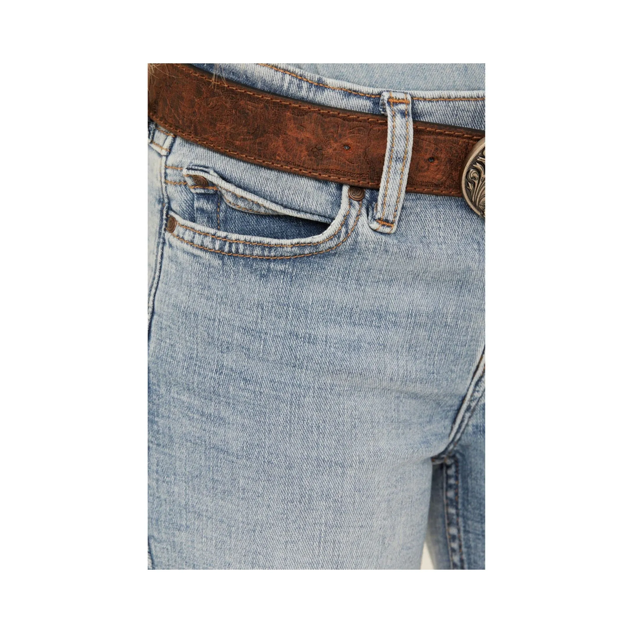 Wrangler Girl's Trouser Light Wash - Image 4