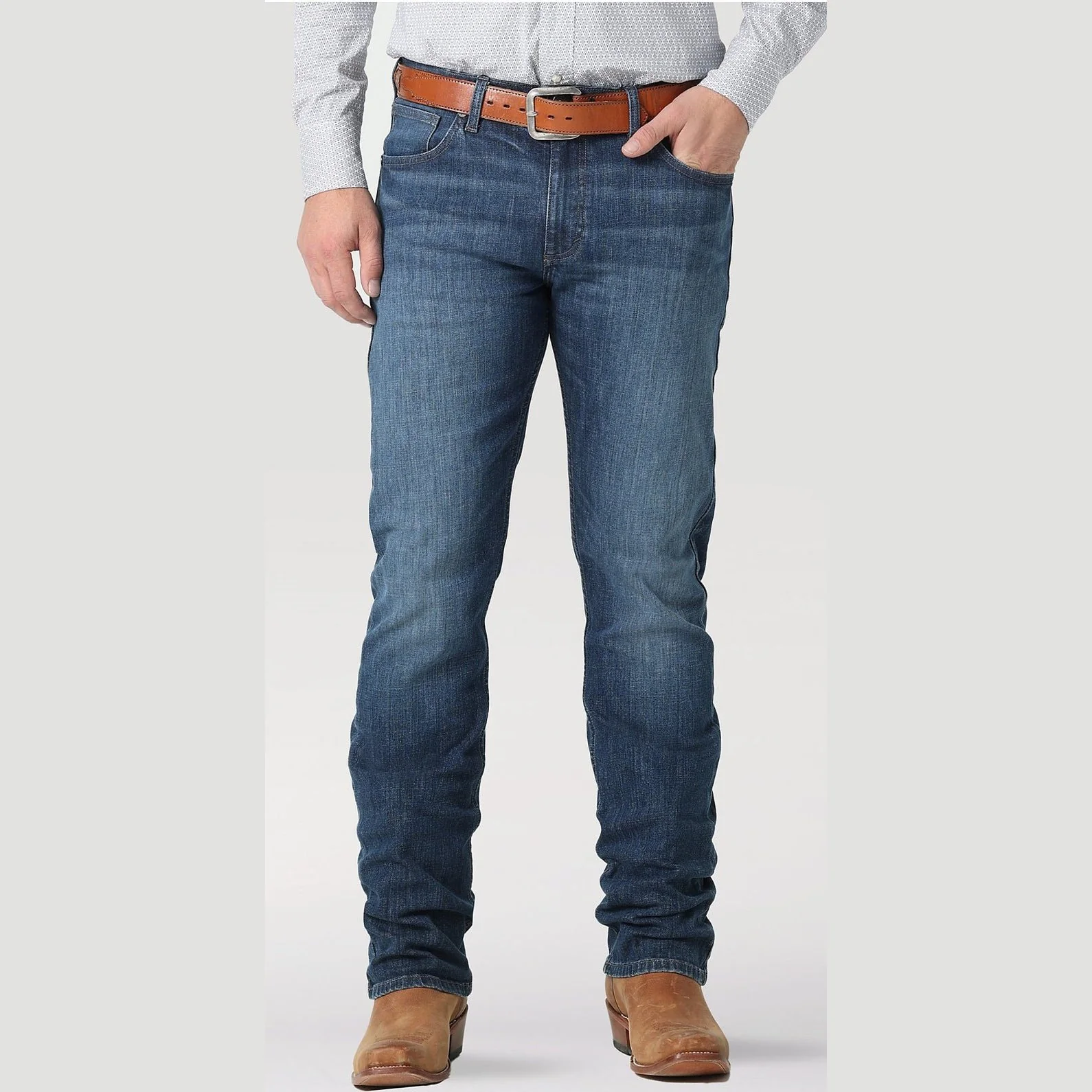 Wrangler Men's Jeans 20X No. 44 Slim Fit Straight Leg - Image 3