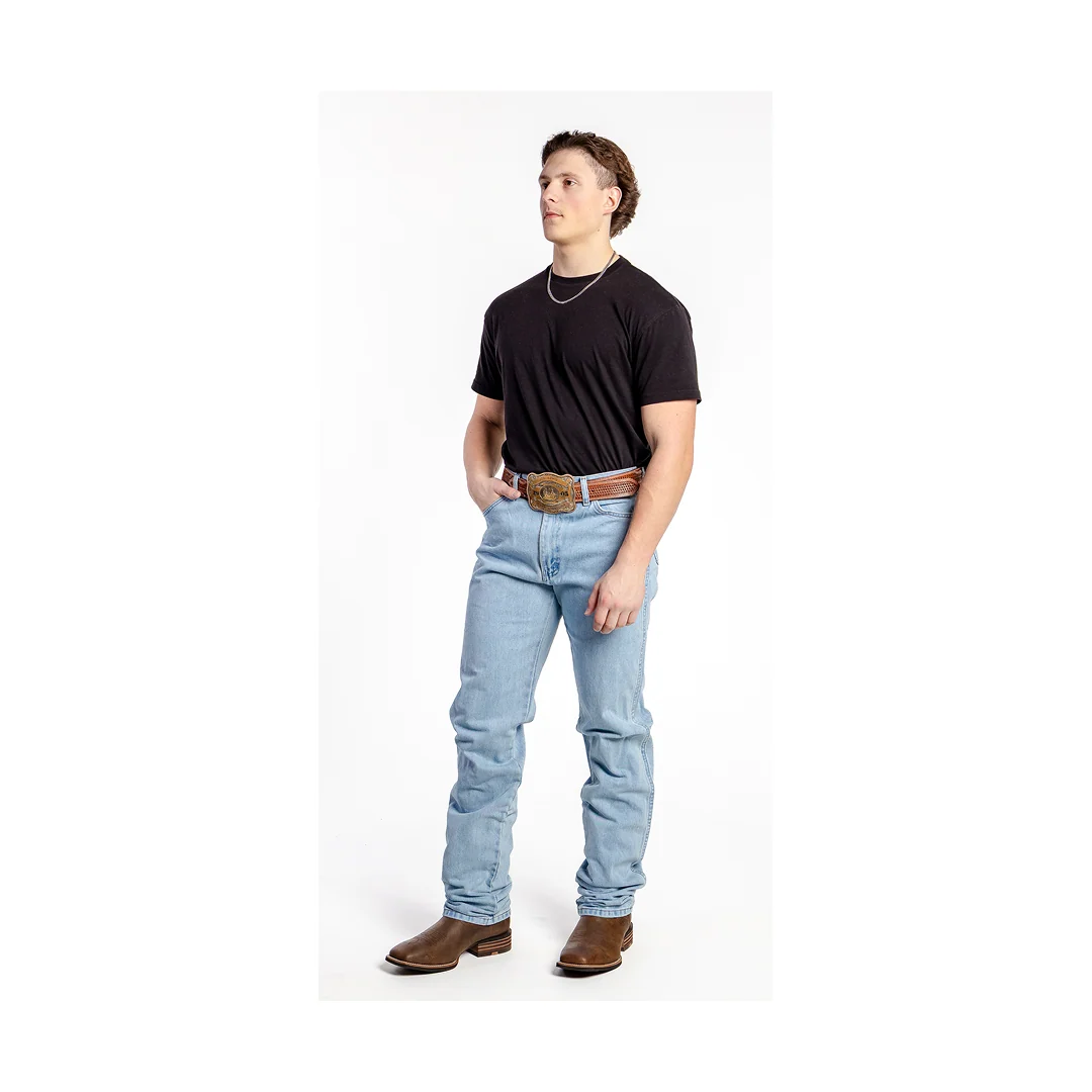Wrangler Men’s Jeans Cowboy Cut Original Fit In Bleach - Image 4
