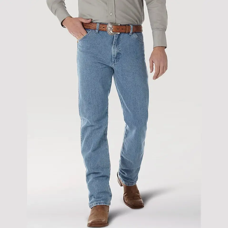 Wrangler Men’s Jeans Cowboy Cut Original Fit Antique Wash