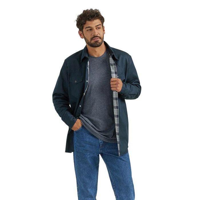 Wrangler Men’s Flannel Lined Workshirt