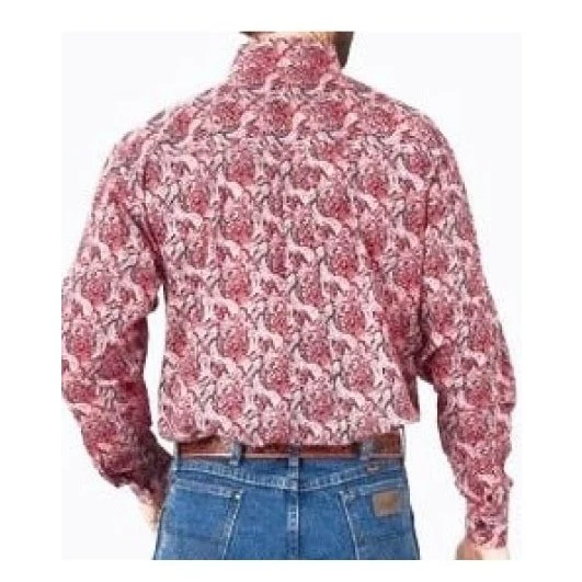 Wrangler Men’s Shirt Western George Strait Long Sleeve - Image 2