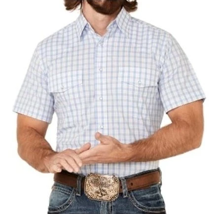 Wrangler Men’s Western Short Sleeve Shirt