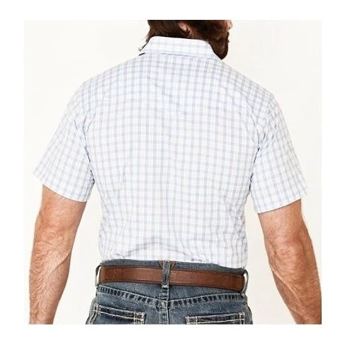 Wrangler Men’s Western Short Sleeve Shirt - Image 2