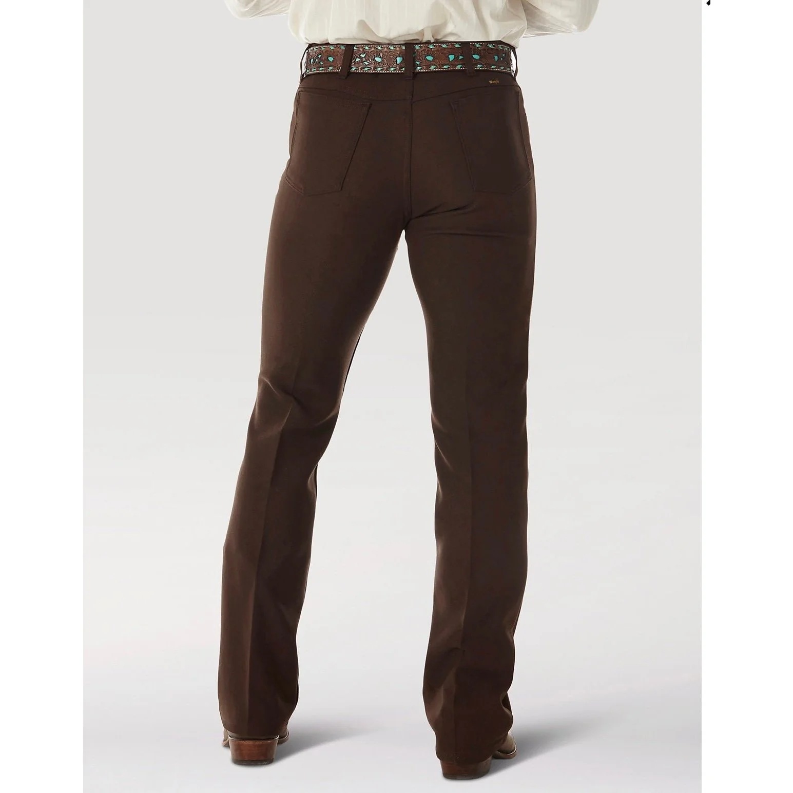 Wrangler Men’s Wrancher Dress Pants Chocolate Brown