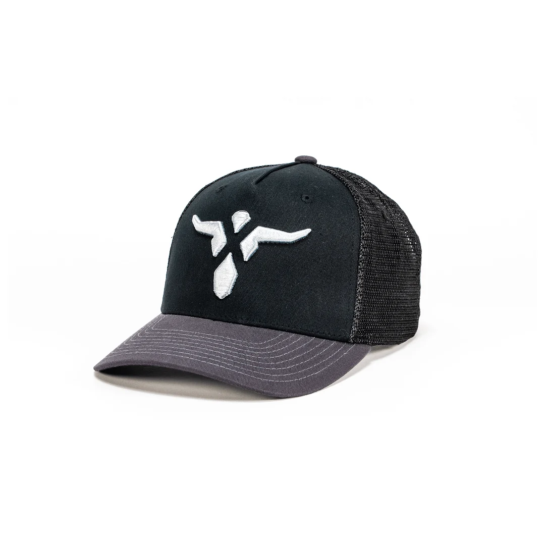 Wrangler Men's 20x Black/Charcoal Grey Cap