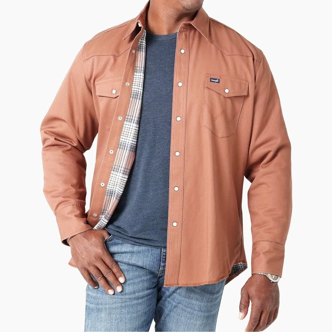 Wrangler Men’s Shirt Flannel Lined - Image 5
